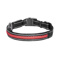Dogness LED Collar [Colour: Red] [Size: Large]