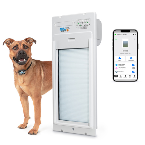 High Tech Pet Medium WiFi Roll Up Pet Door