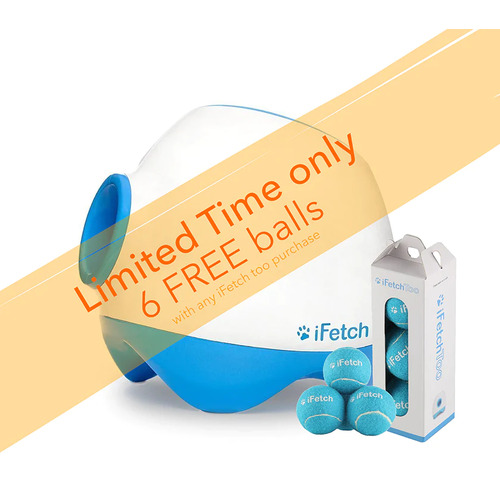 iFetch Too plus 6 FREE balls